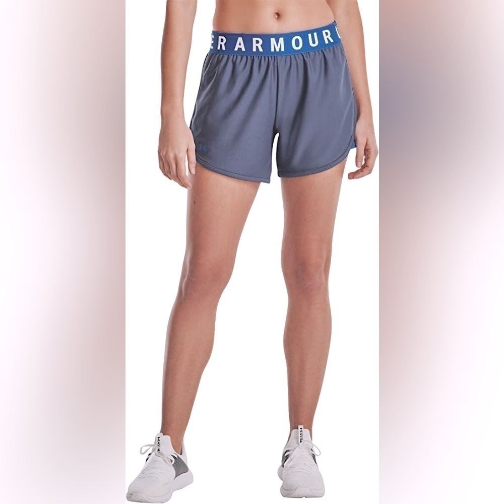 🔴 Women's Under Armour Play Up 3.0 Tri-Color Shorts